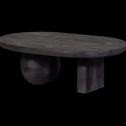 Houten Salontafels|Ovale Salontafels-WOOOD Steppe Salontafel Black