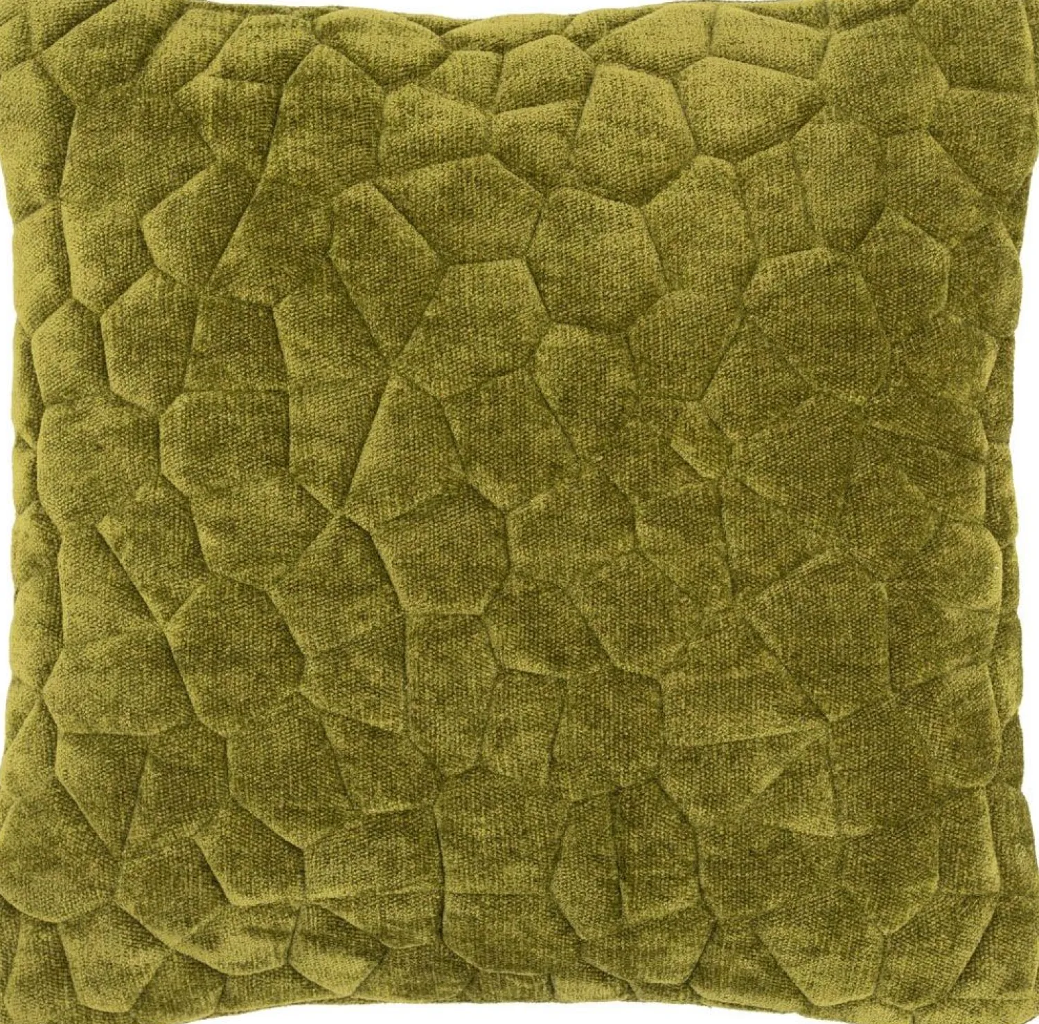 Poefjes & Krukjes|Sierkussens & Plaids-By Boo Stitch Kussen Groen