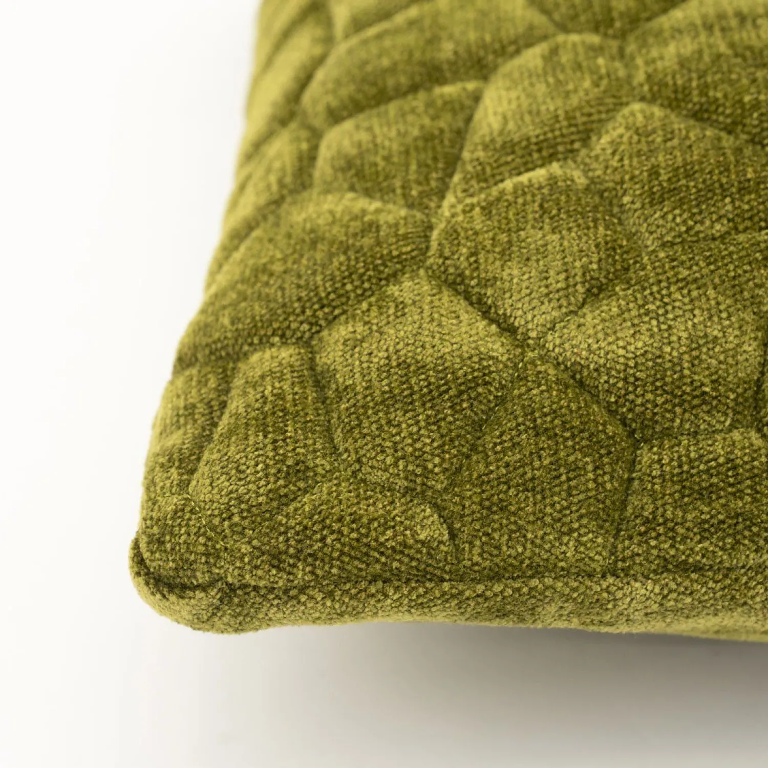 Poefjes & Krukjes|Sierkussens & Plaids-By Boo Stitch Kussen Groen