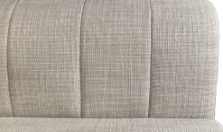 Hoek Eetkamerbanken|Stoffen Eetkamerbanken-Eijerkamp Collectie Striped Eetkamerbank Ecru