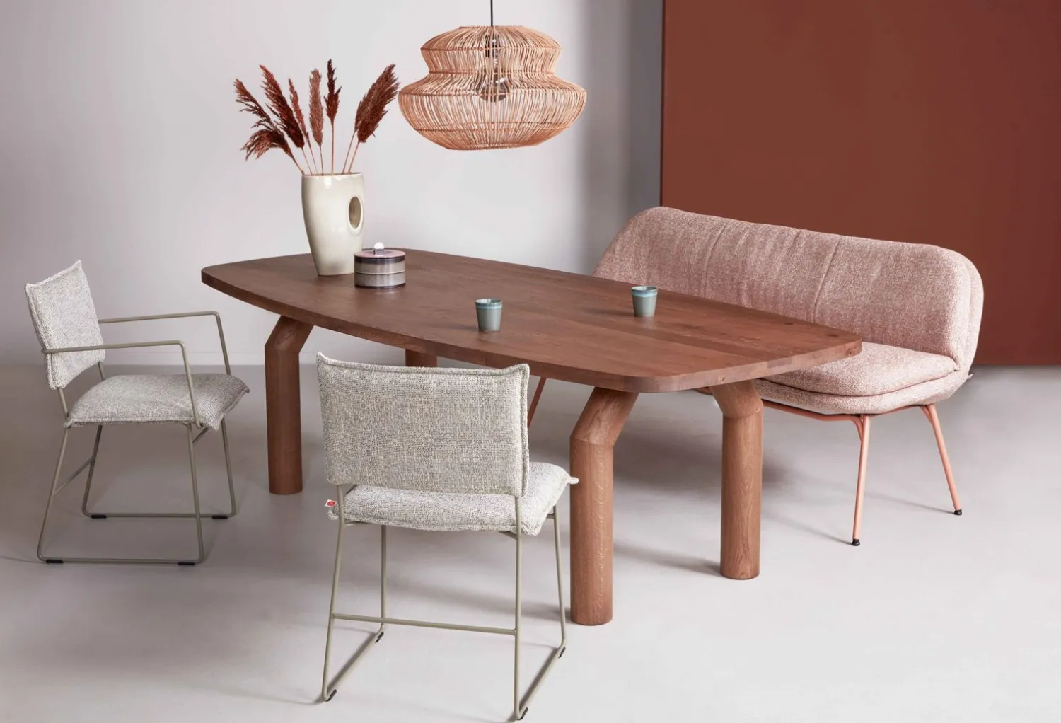 Ronde Eettafels-Eijerkamp Collectie Studio Eettafel Naturel