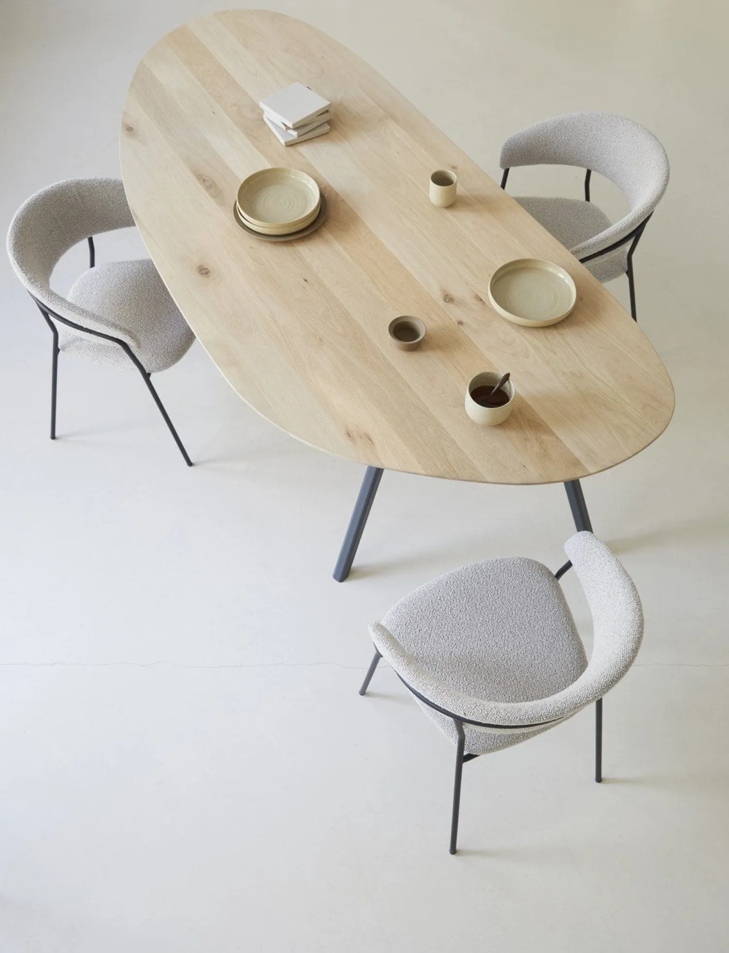 Ronde Eettafels-Eijerkamp Collectie Studio Eettafel Naturel
