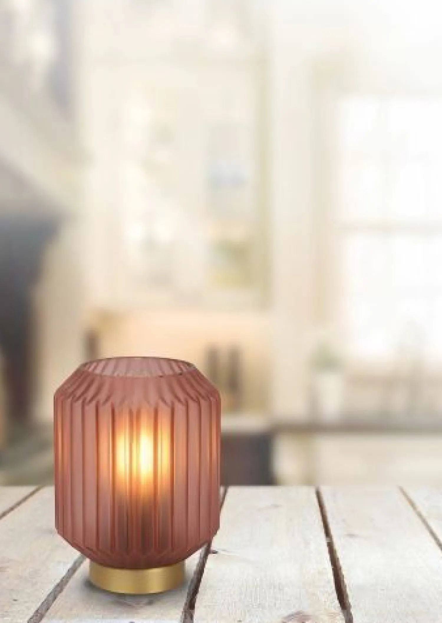 Tafellampen|Tafellampen-Lucide Sueno Tafellamp Roze