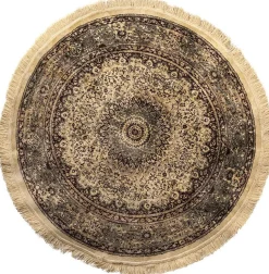 Vloerkleden|Ronde Vloerkleden-By Boo Sultan Vloerkleed Bruin, Multi