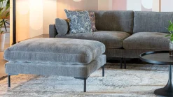 Hockers|Poefs-Zuiver Summer Hocker Antracite