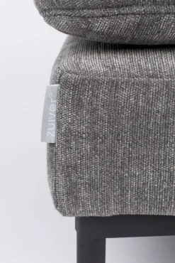 Hockers|Poefs-Zuiver Summer Hocker Antracite