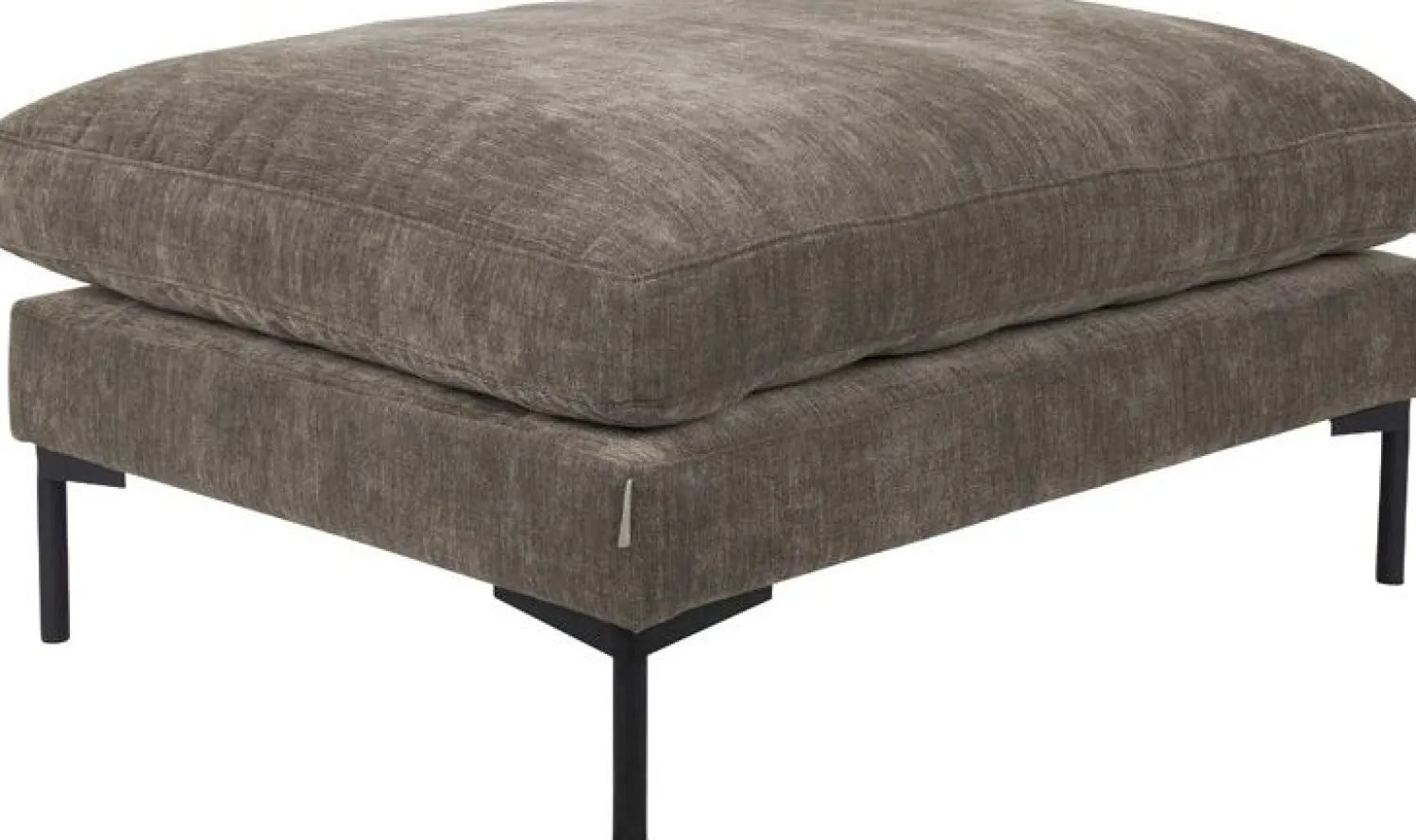 Hockers|Poefs-Zuiver Summer Hocker Bruin