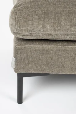 Hockers|Poefs-Zuiver Summer Hocker Bruin