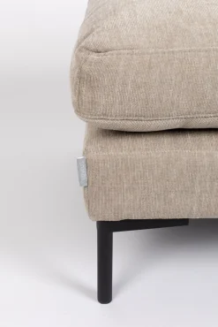 Hockers|Poefs-Zuiver Summer Hocker Latte