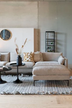 Hockers|Poefs-Zuiver Summer Hocker Latte
