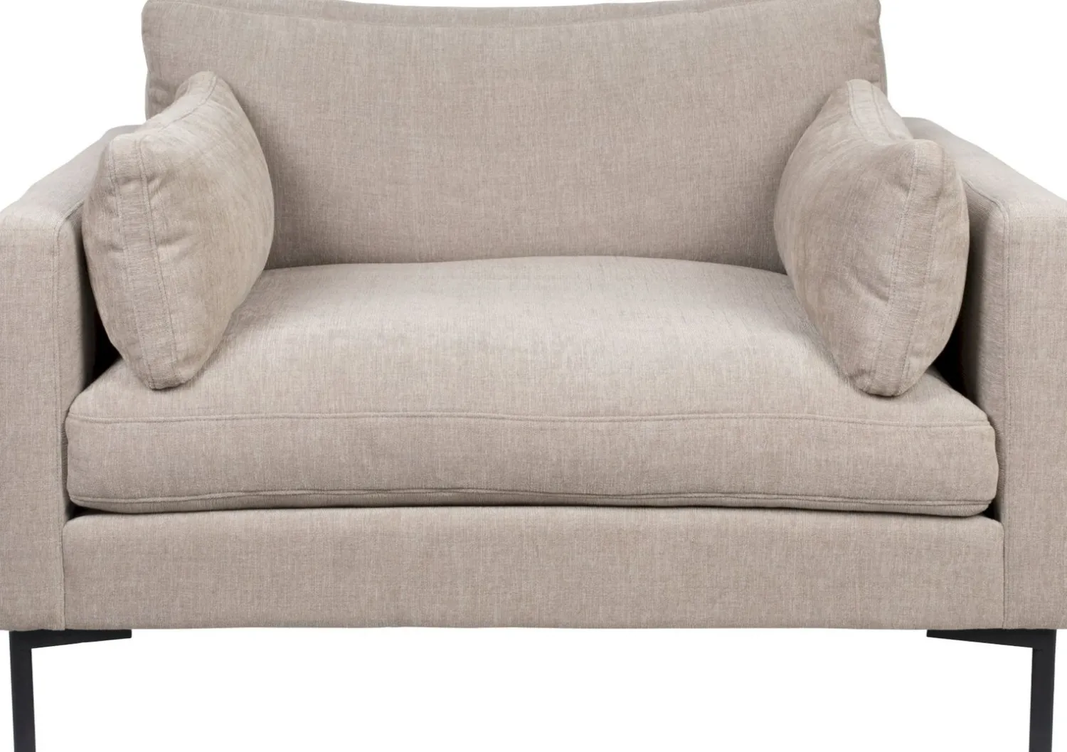 Loveseats-Zuiver Summer Loveseat Latte