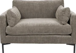 Loveseats-Zuiver Summer Loveseat Bruin