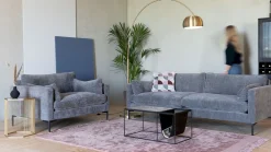 Loveseats-Zuiver Summer Loveseat Antracite