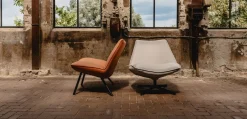 Draaifauteuils-Eijerkamp Collectie Sunny Fauteuil Bruin
