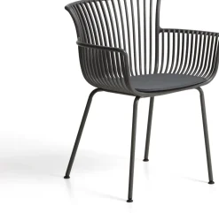 Tuinstoelen-Kave Home Surpika Tuinstoel Grafiet