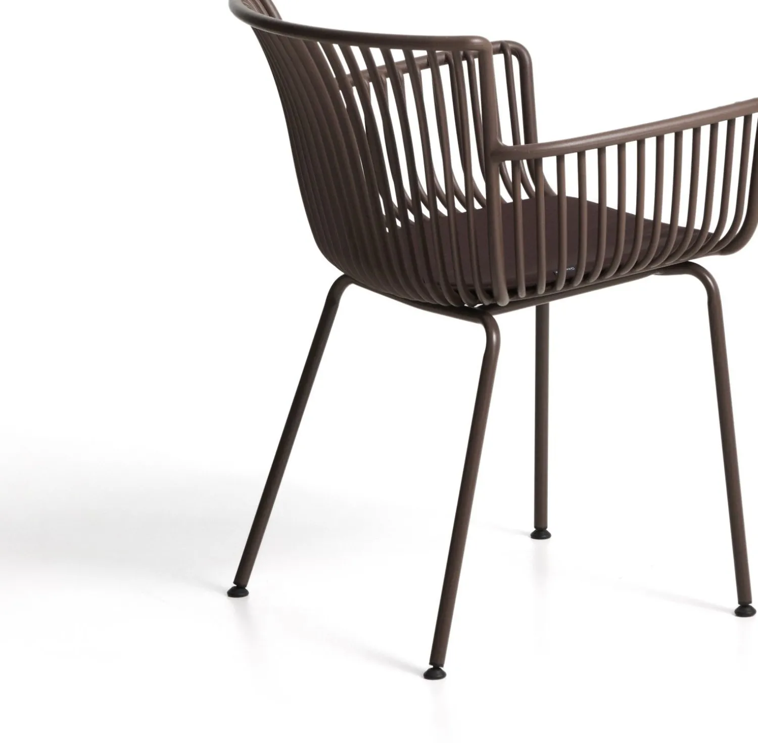 Tuinstoelen-Kave Home Surpika Tuinstoel Bruin