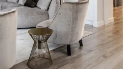 Ronde Bijzettafels-WOOOD Suus Bijzettafel Goud