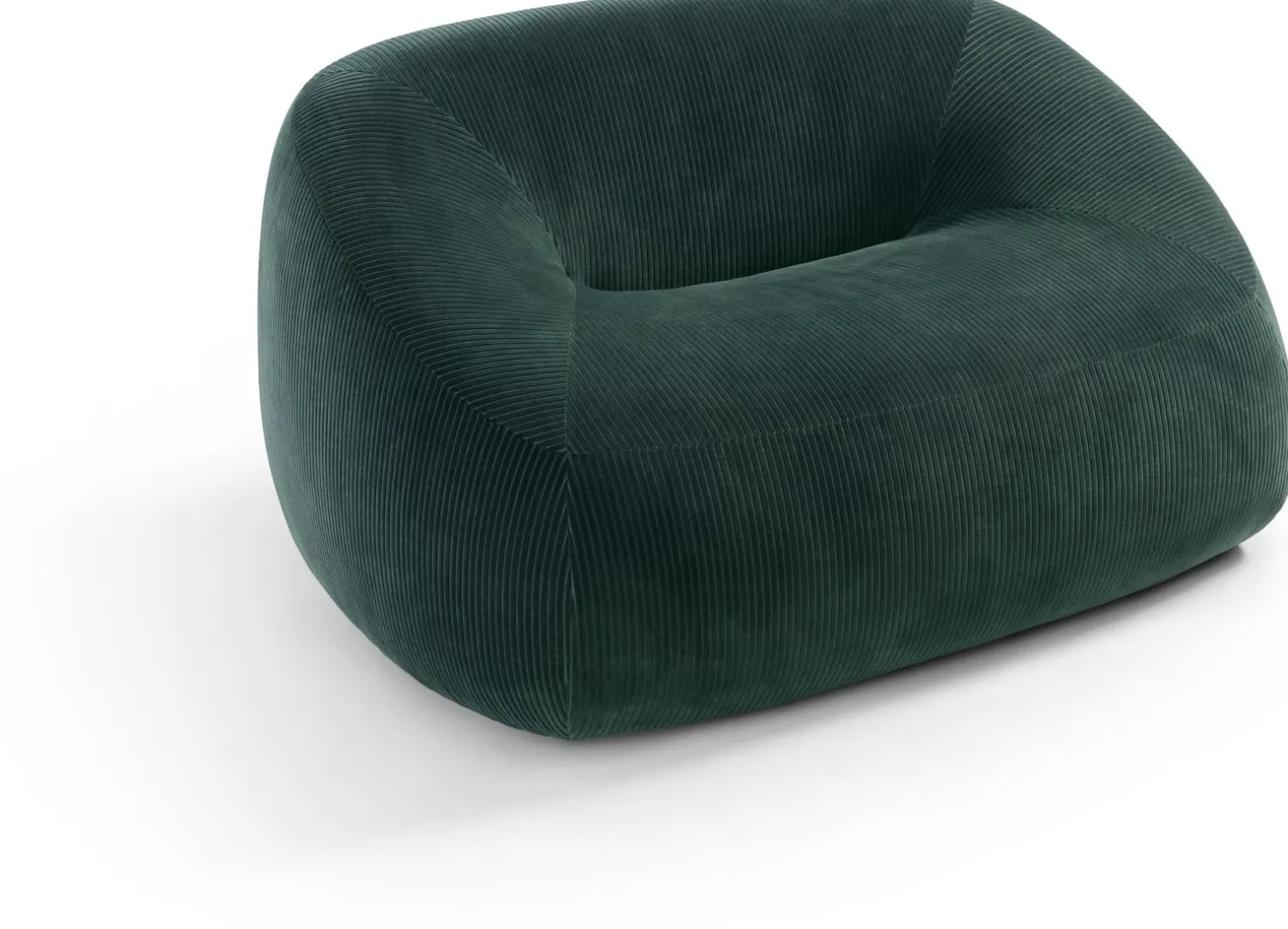 Loveseats-Artifort Swamp XL Loveseat Dark Green