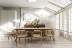 Houten Eettafels-Eleonora Tabassum Eettafel Naturel