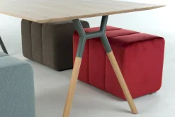 Houten Eettafels|Ovale Eettafels-Bert Plantagie Table Talk Eettafel White Wash