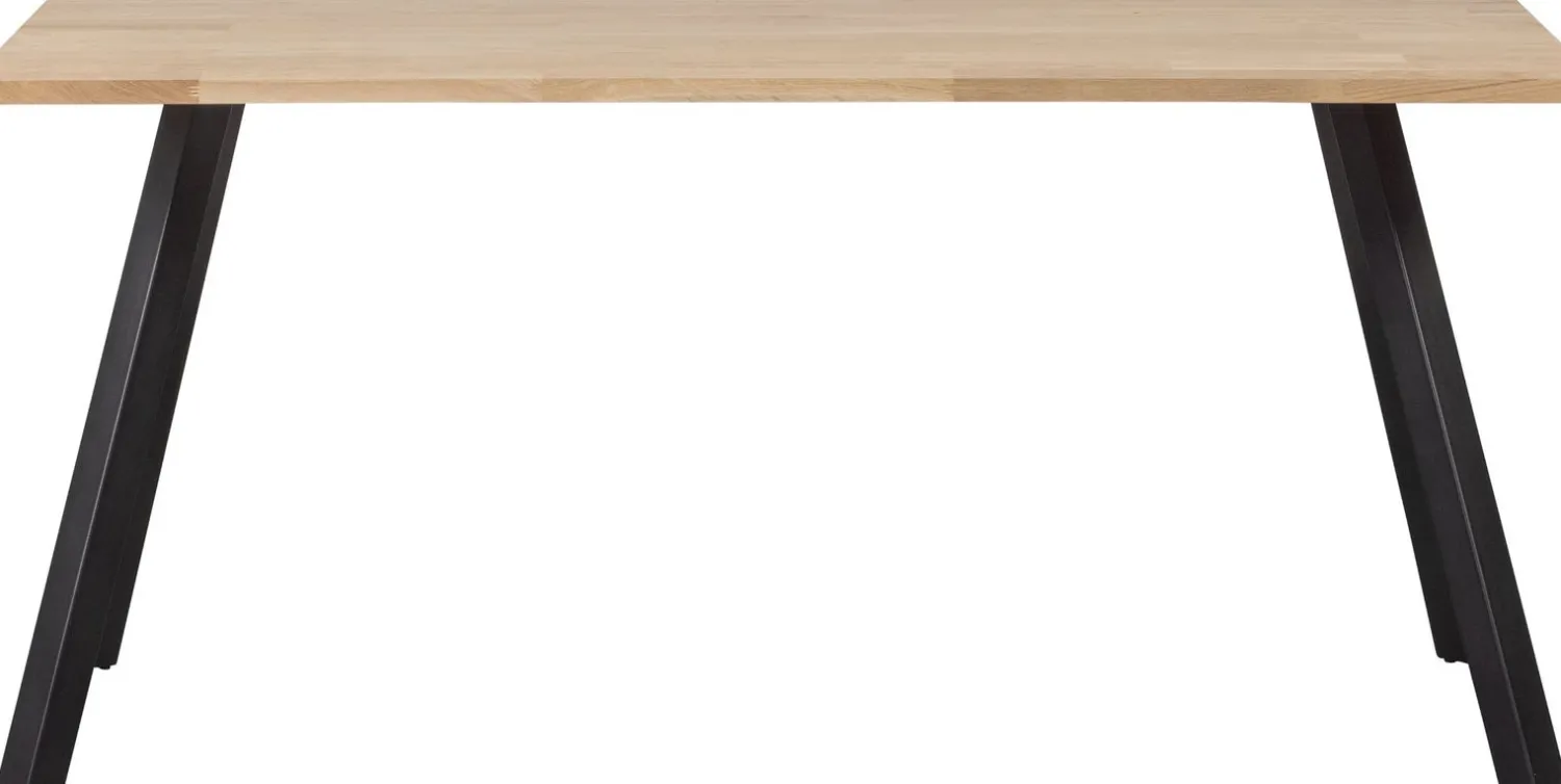 Houten Eettafels|Rechthoekige Eettafels-WOOOD Tablo A-poot Eettafel Naturel