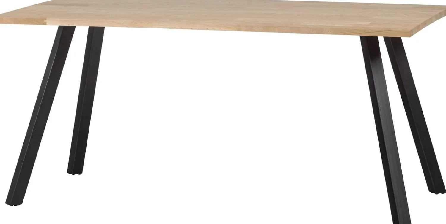 Houten Eettafels|Rechthoekige Eettafels-WOOOD Tablo A-poot Eettafel Naturel