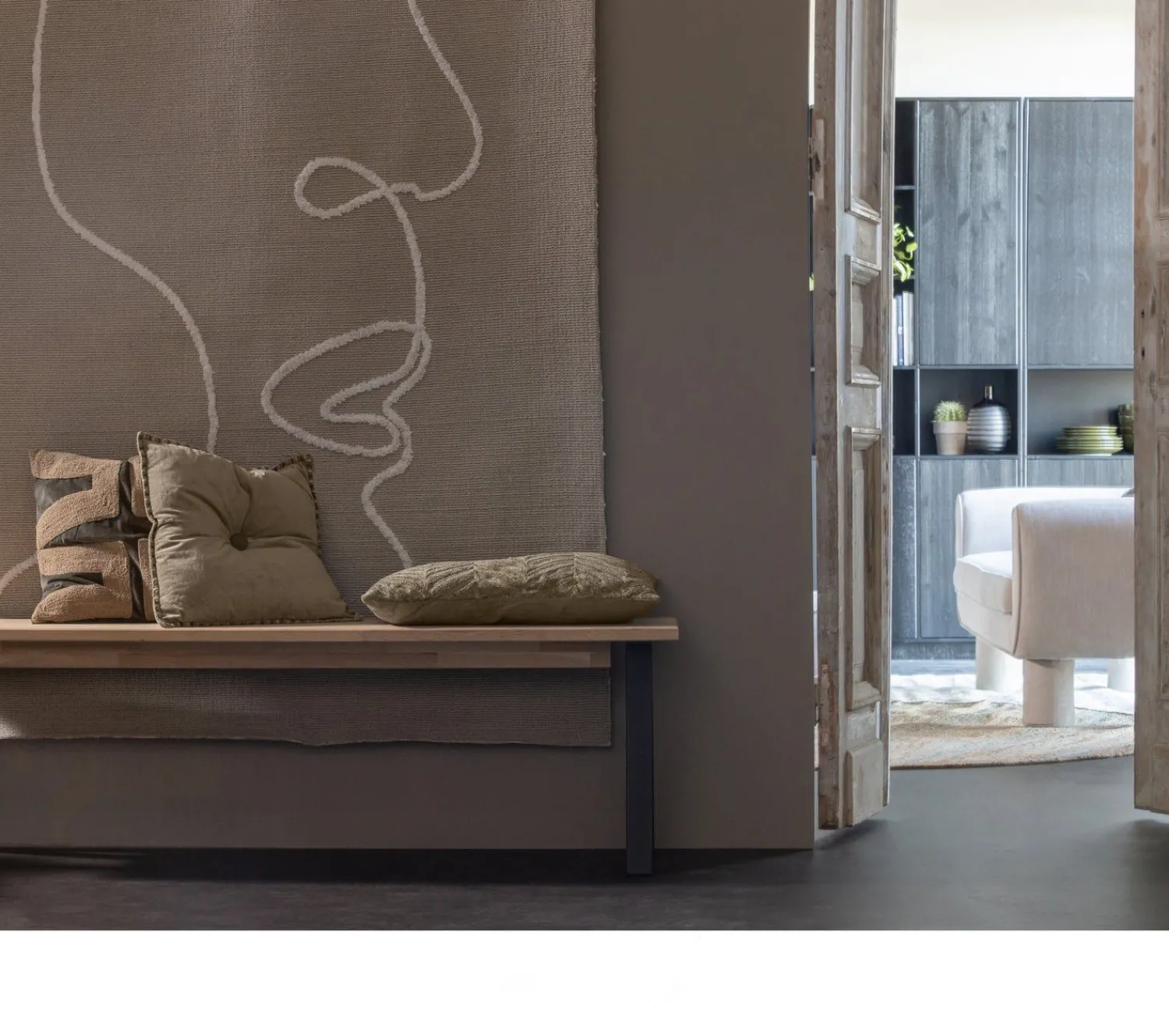 Houten Eetkamerbanken-WOOOD Tablo Eetkamerbank Oak