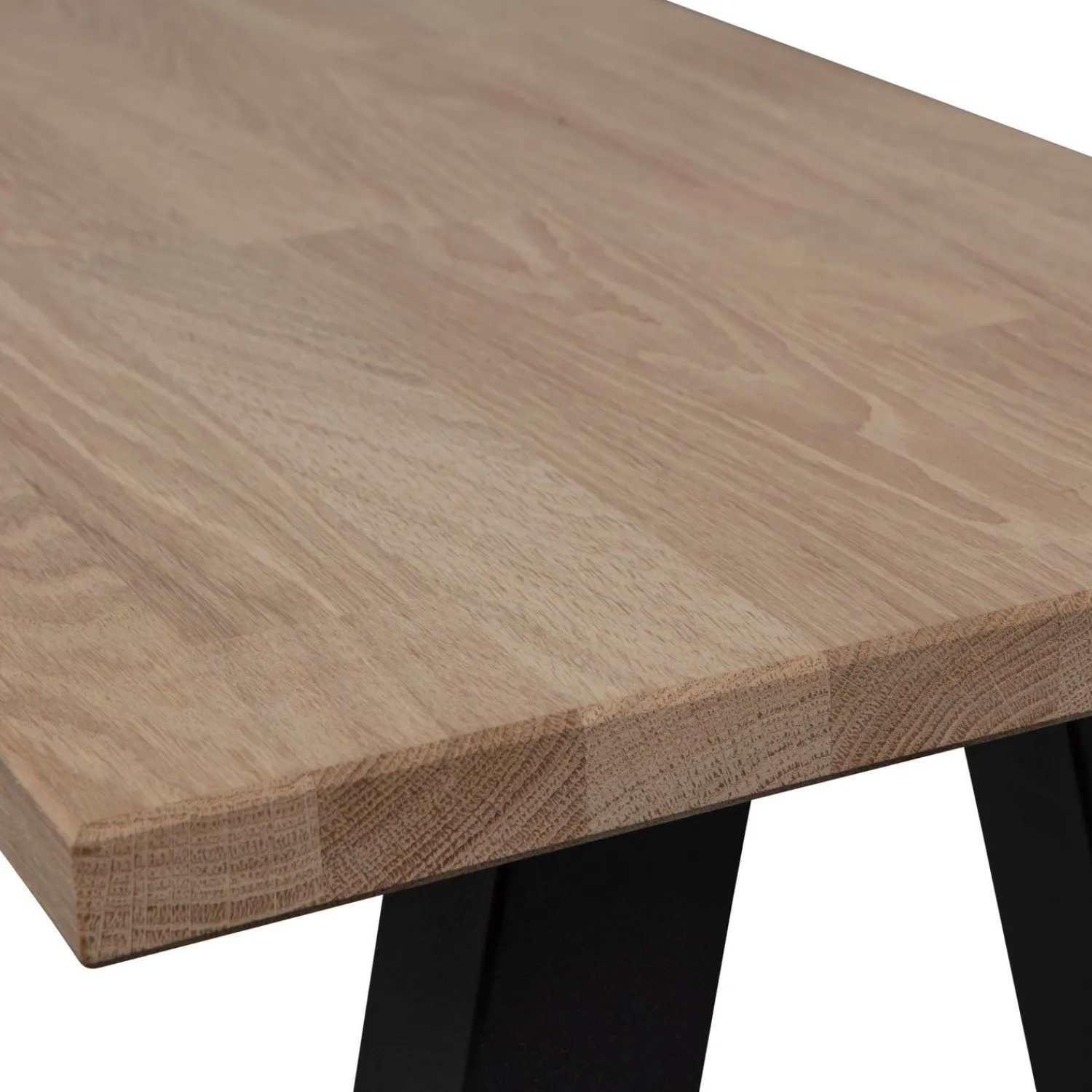 Houten Eetkamerbanken-WOOOD Tablo Eetkamerbank Oak