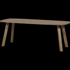 Houten Eettafels-WOOOD Tablo Eettafel Cashmere Brown