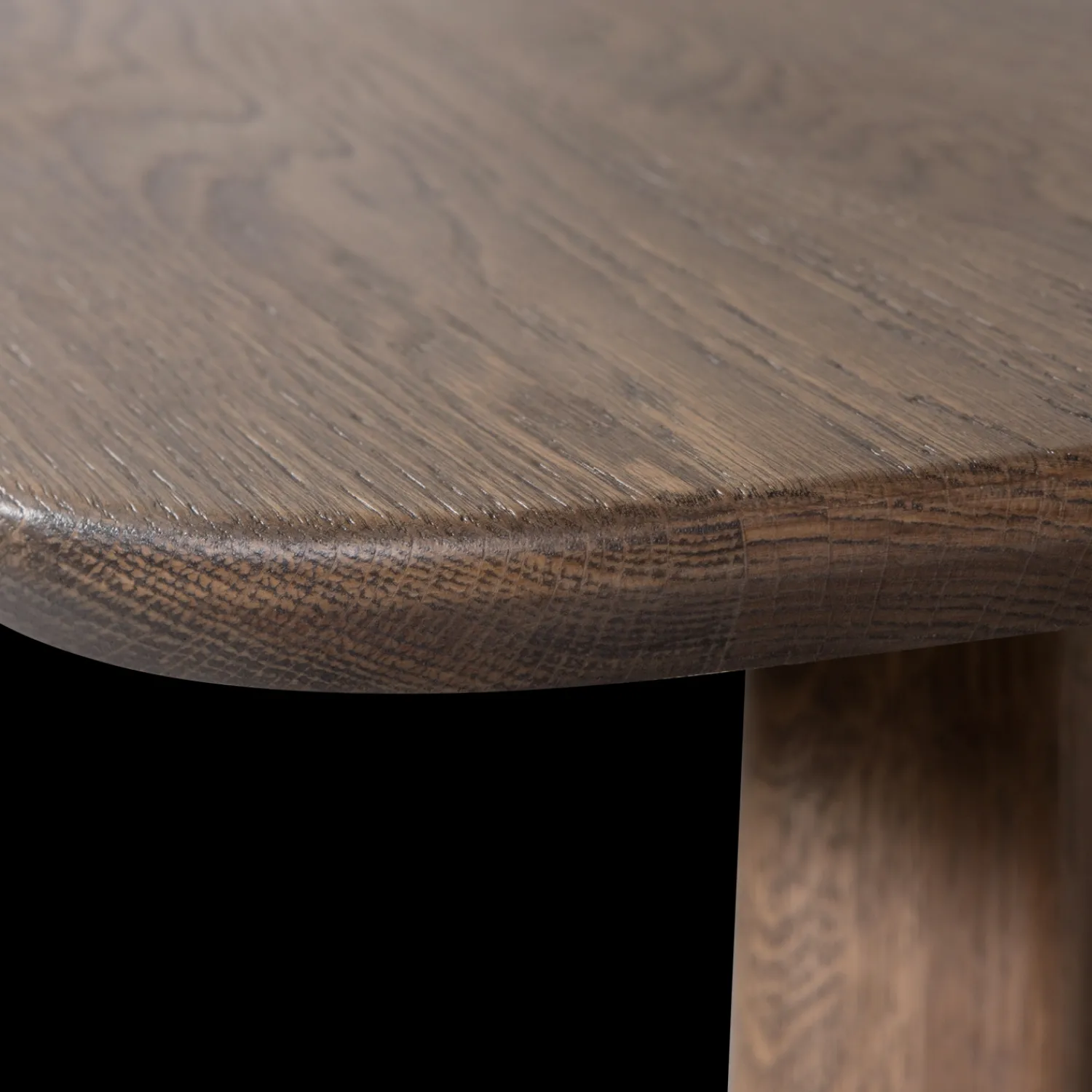 Houten Eettafels-WOOOD Tablo Eettafel Cashmere Brown