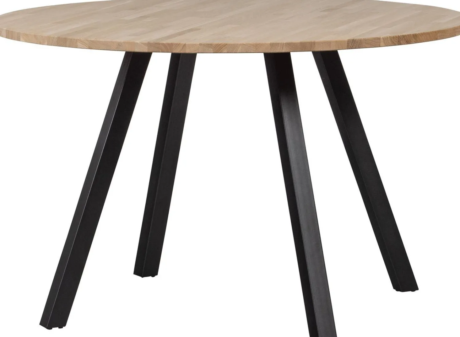 Houten Eettafels|Ronde Eettafels-WOOOD Tablo Eettafel Naturel