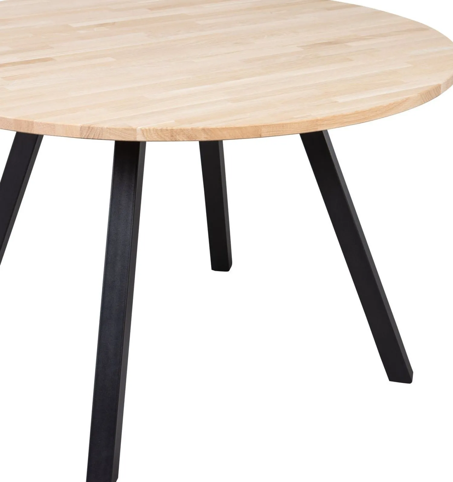 Houten Eettafels|Ronde Eettafels-WOOOD Tablo Eettafel Naturel