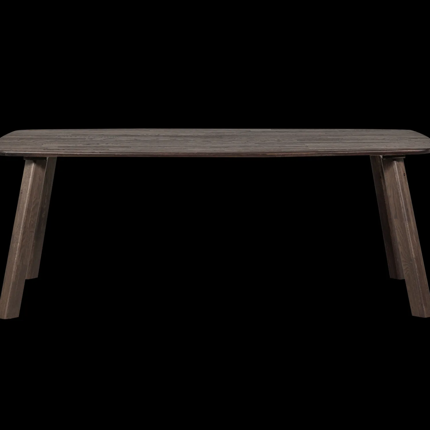 Houten Eettafels-WOOOD Tablo Eettafel Mystic Brown