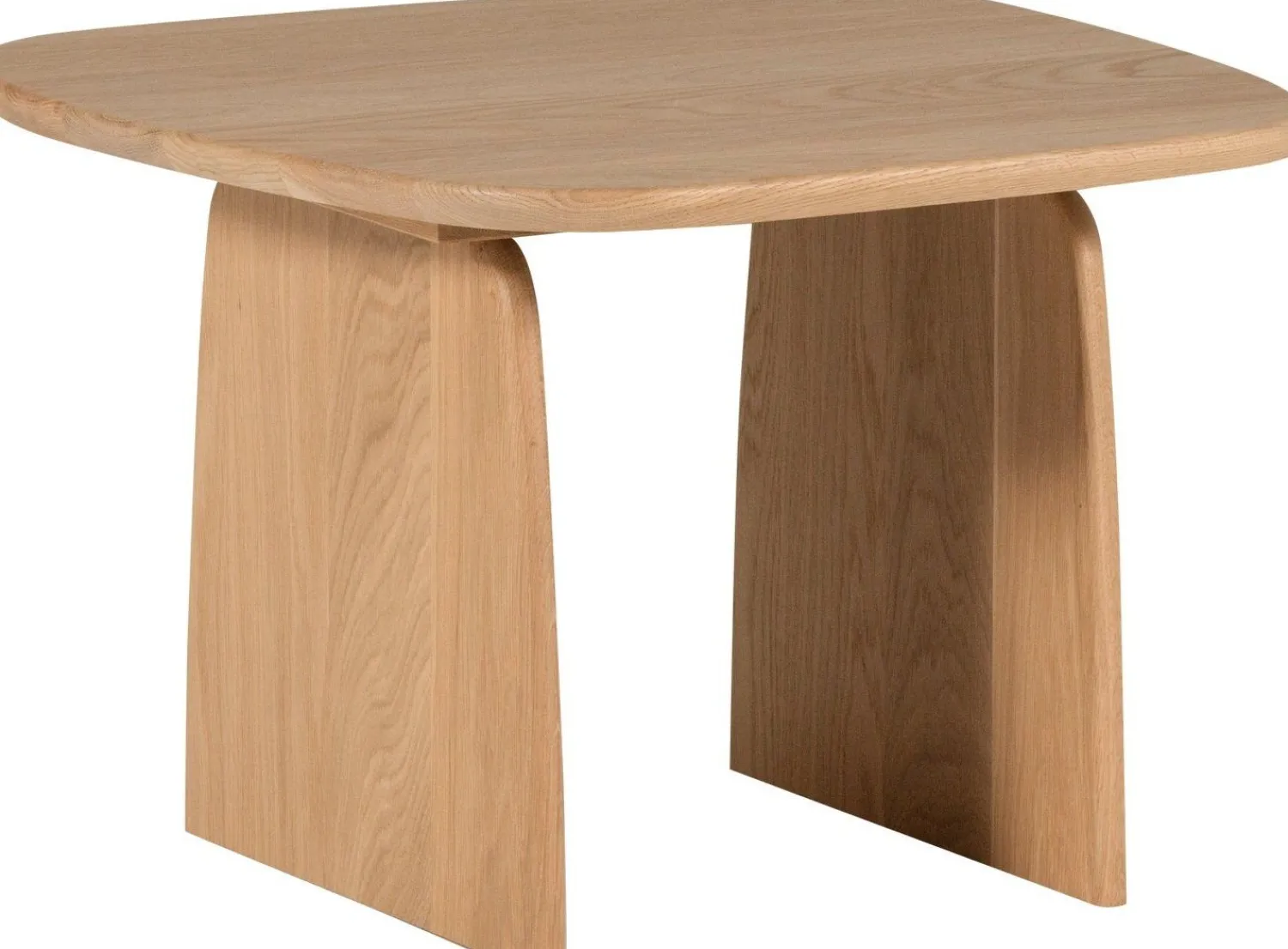 Vierkante Salontafels-WOOOD Tablo Salontafel Naturel