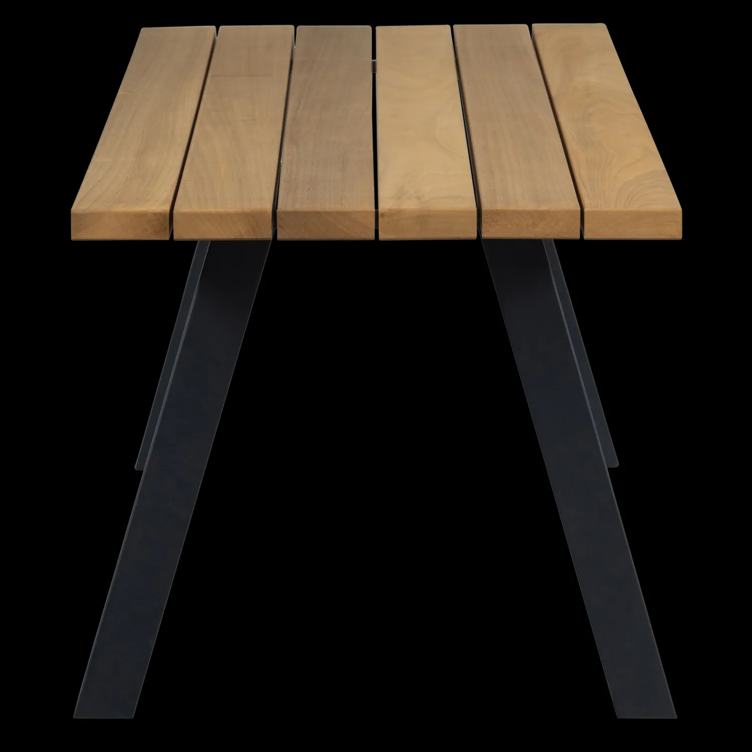 Tuintafels-WOOOD Tablo Tuintafel Natural, Black