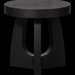 Ronde Bijzettafels-WOOOD Tala Bijzettafel Black