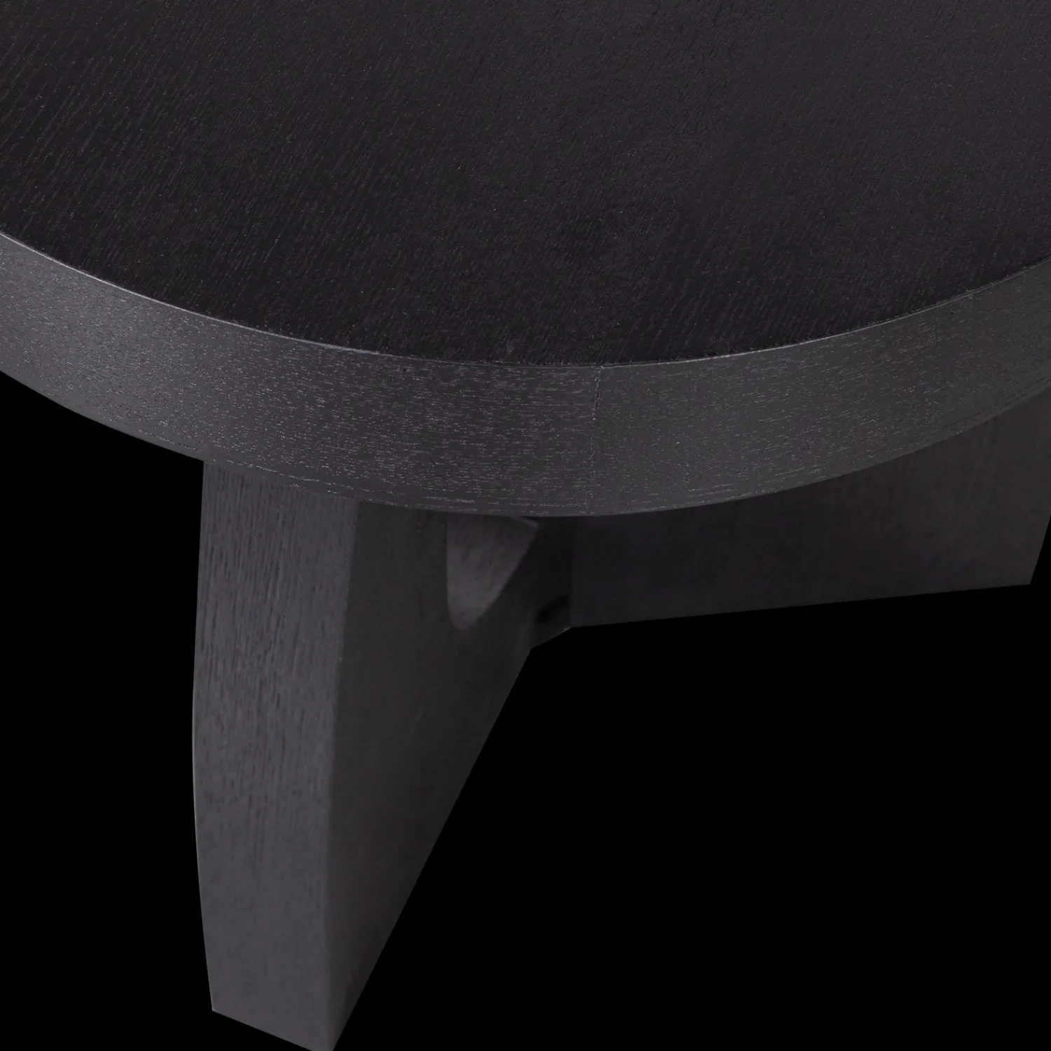 Ronde Bijzettafels-WOOOD Tala Bijzettafel Black