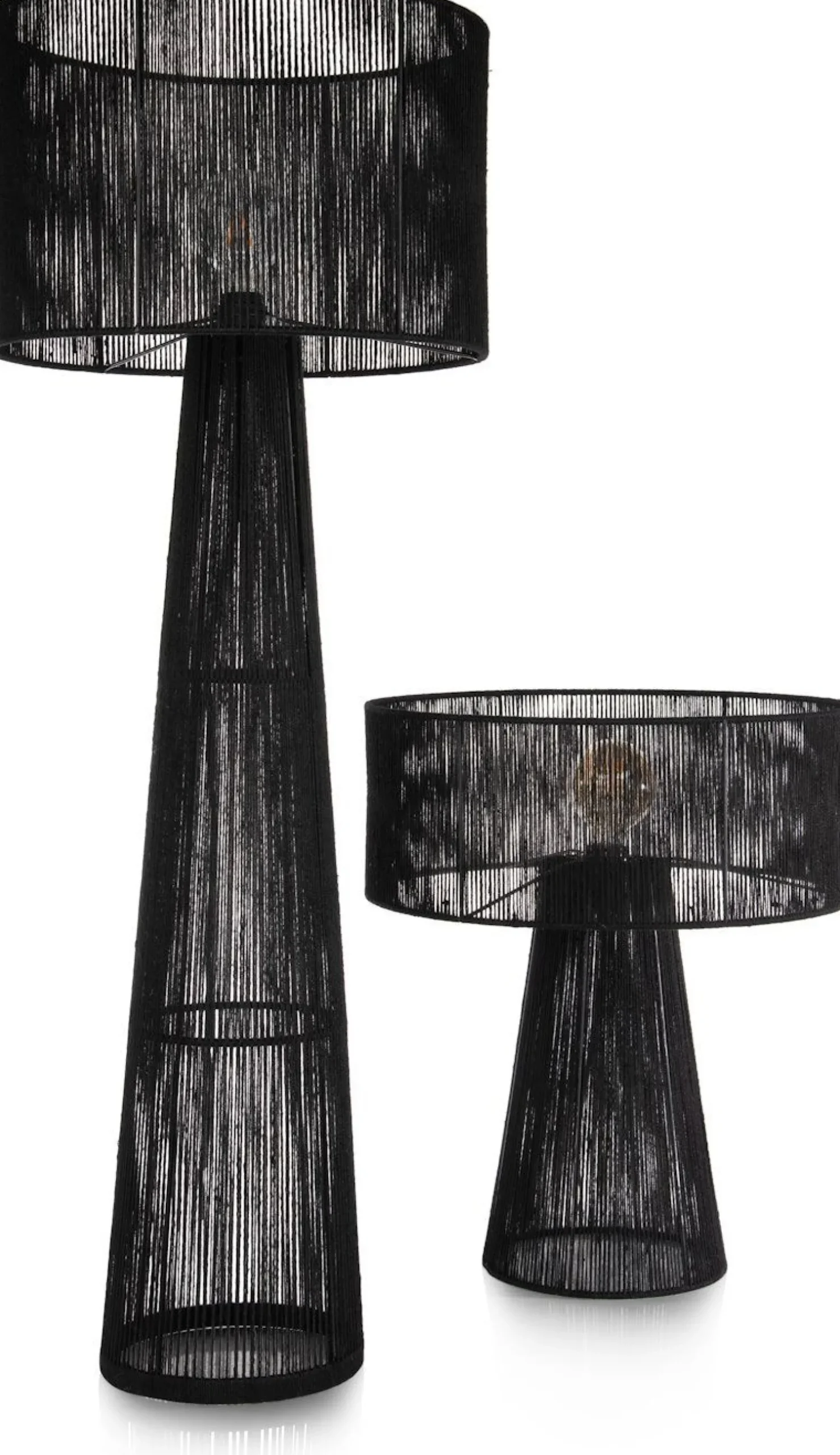 Tafellampen|Tafellampen-COCO maison Tali Tafellamp Zwart