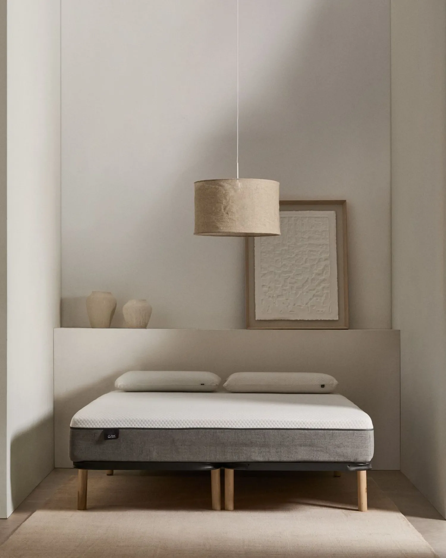 Bedbodems-Kave Home Talo Lattenbodem Grijs