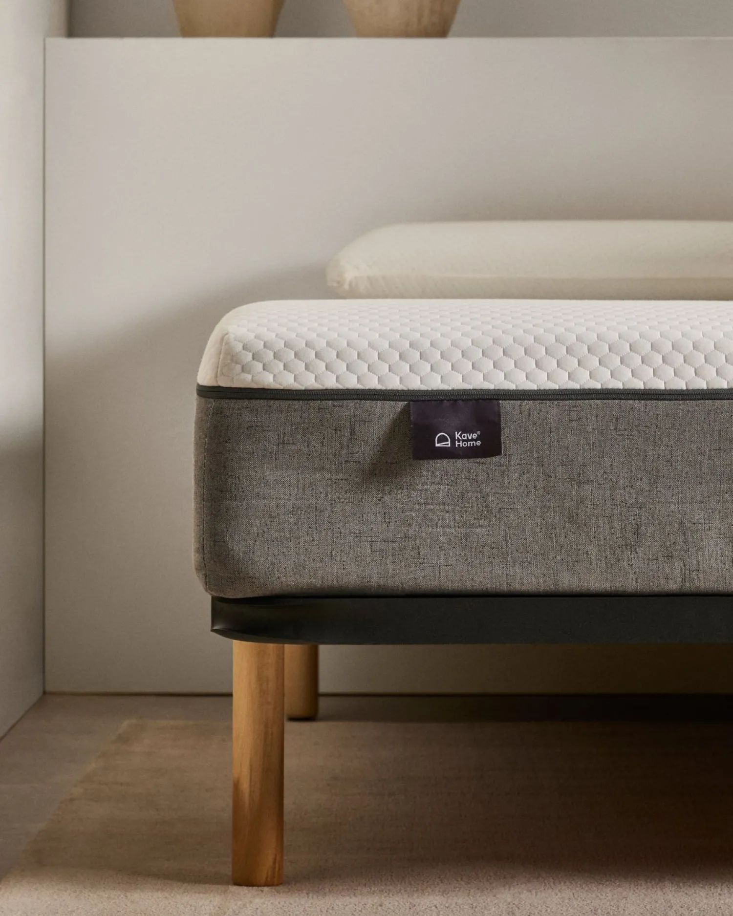 Bedbodems-Kave Home Talo Lattenbodem Grijs