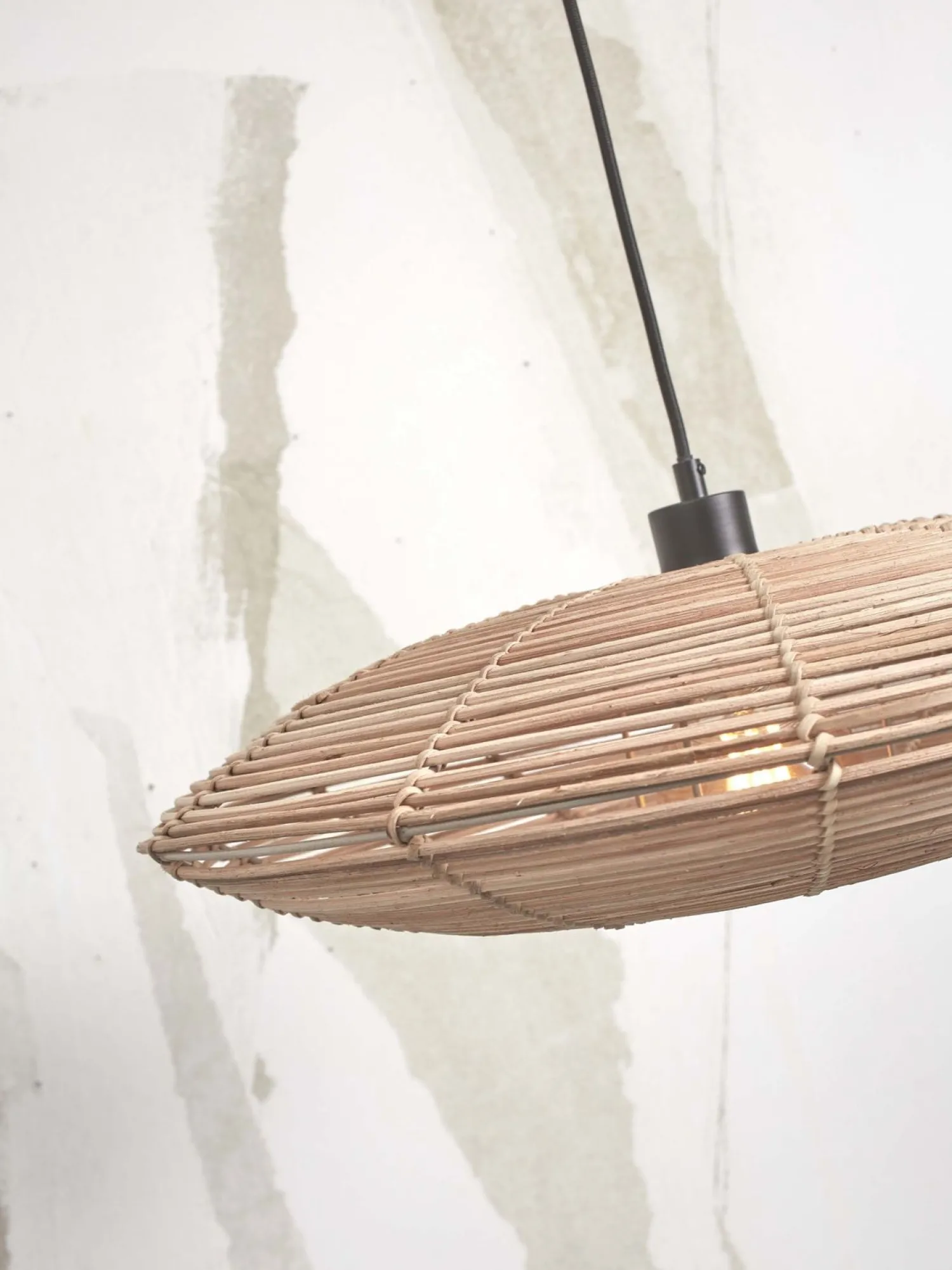 Hanglampen|Hanglampen-Good&Mojo Tanami Disc L Hanglamp Natural