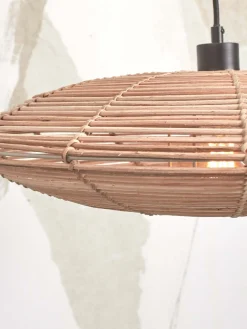 Vloerlampen|Vloerlampen-Good&Mojo Tanami Disc S Vloerlamp White, Natural, Grey