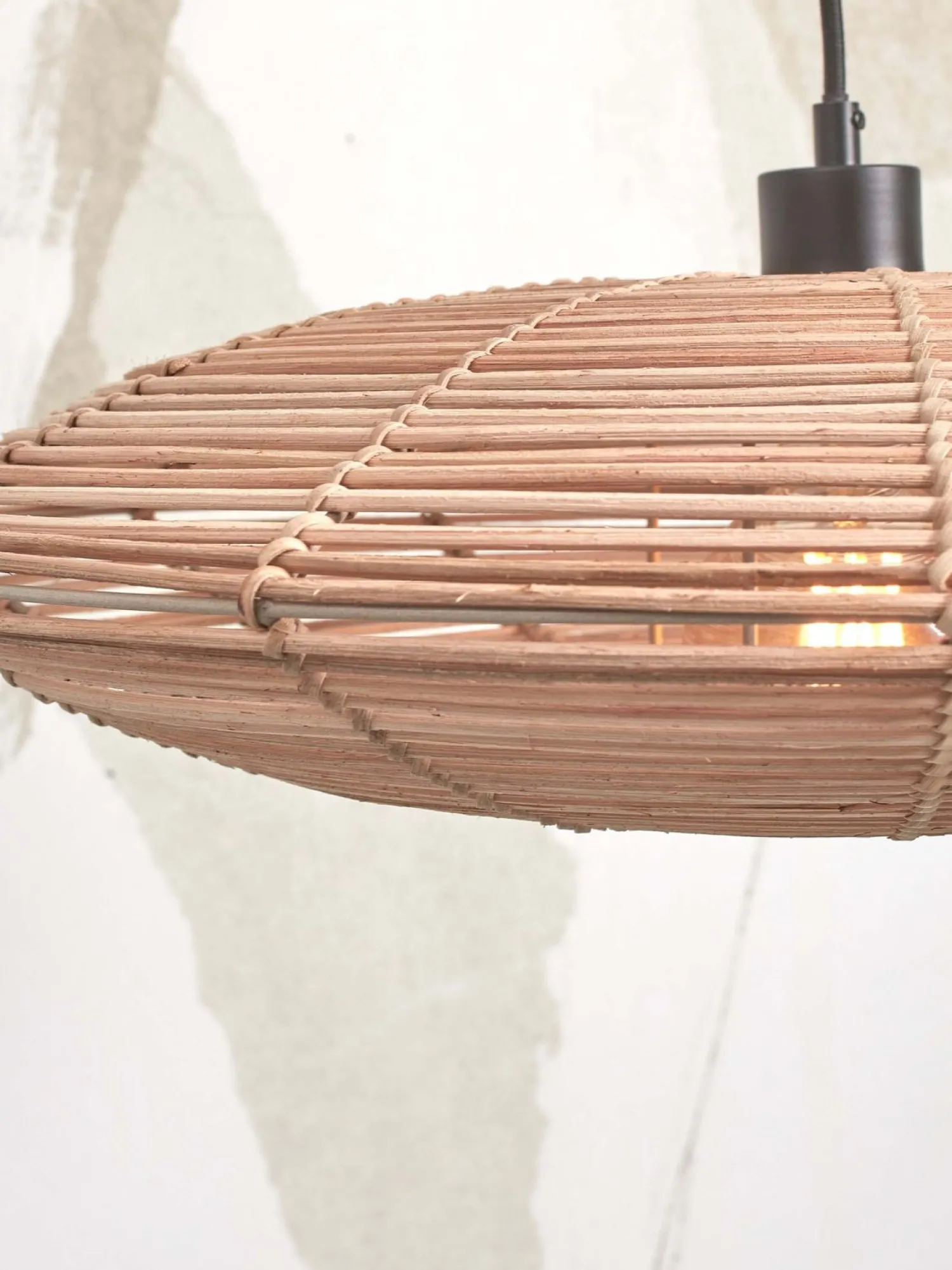 Vloerlampen|Vloerlampen-Good&Mojo Tanami Disc S Vloerlamp White, Natural, Grey