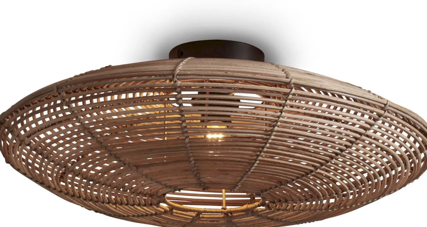 Rotan Plafondlampen|Plafondlampen-Good&Mojo Tanami L Plafondlamp Natural