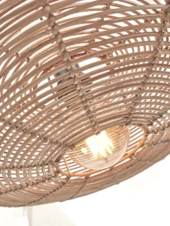 Rotan Plafondlampen|Plafondlampen-Good&Mojo Tanami L Plafondlamp Natural