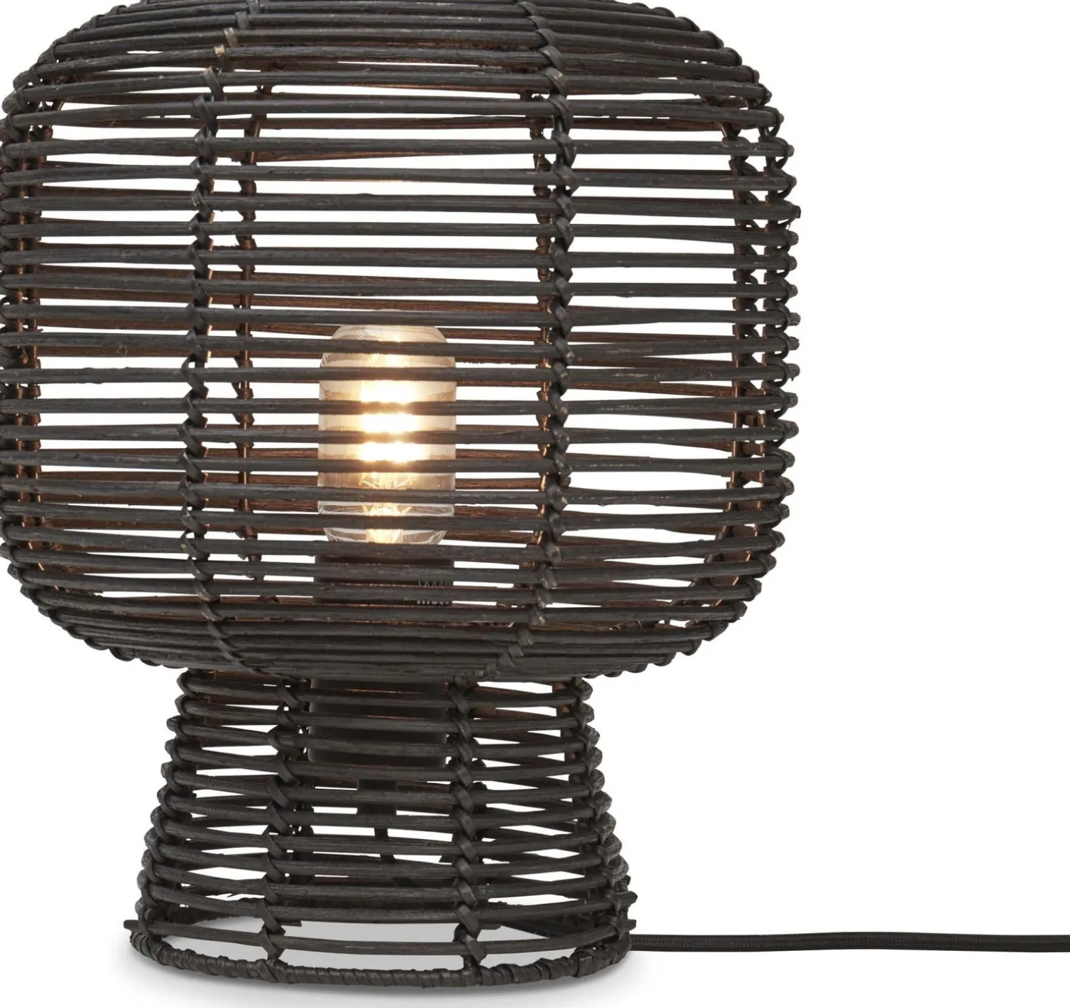 Tafellampen|Tafellampen-Good&Mojo Tanami L Tafellamp Black