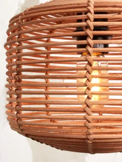 Rotan Plafondlampen|Plafondlampen-Good&Mojo Tanami Plafondlamp Natural
