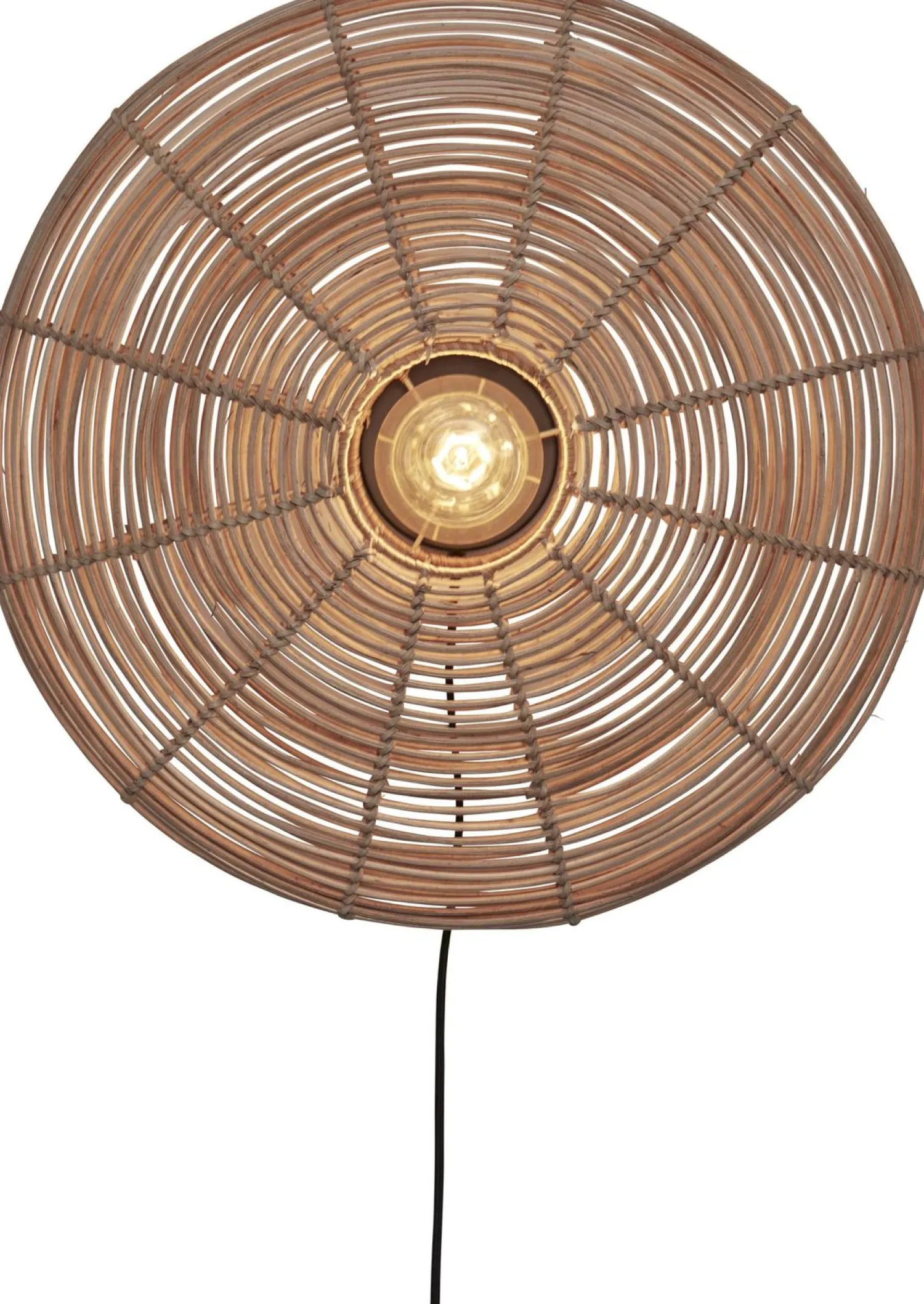 Wandlampen|Wandlampen-Good&Mojo Tanami Rond L Wandlamp Natural