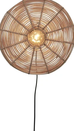 Wandlampen|Wandlampen-Good&Mojo Tanami Rond S Wandlamp Natural