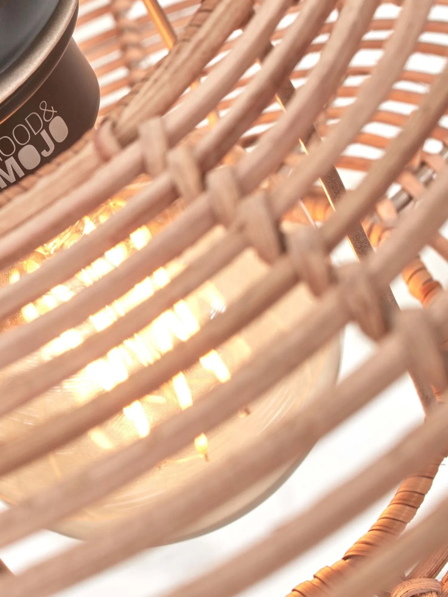 Rotan Plafondlampen|Plafondlampen-Good&Mojo Tanami S Plafondlamp Natural
